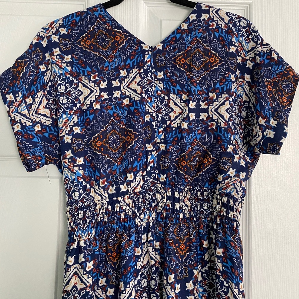 Rabbit Rabbit Rabbit Blue/Orange Jumpsuit - Picture 4 of 7